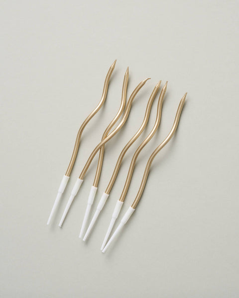 Curvy Birthday Candle Set