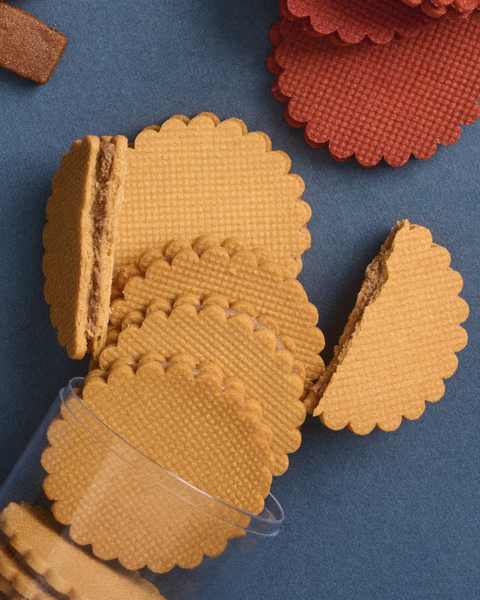 2025 Christmas — ⁠⁠Peanut Praline Popcorn Shortbread (Individual cookie)