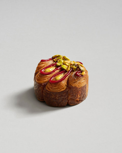 Pistachio Raspberry Brioche