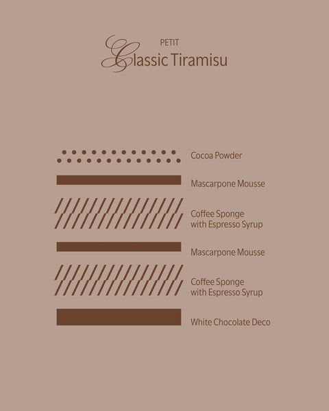 PETIT Classic Tiramisu