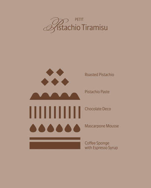 PETIT Pistachio Tiramisu