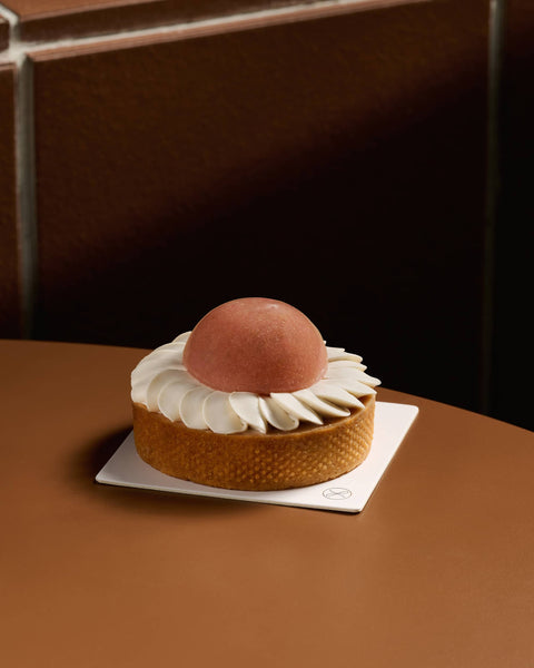 PETIT Rhubarb Peach Tart