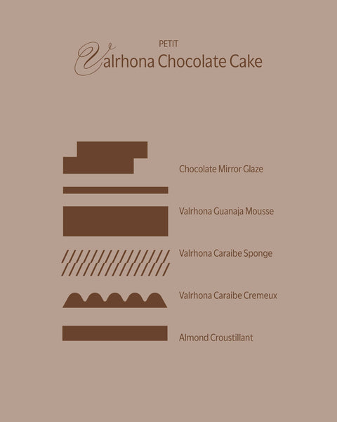 PETIT Valrhona Chocolate Cake